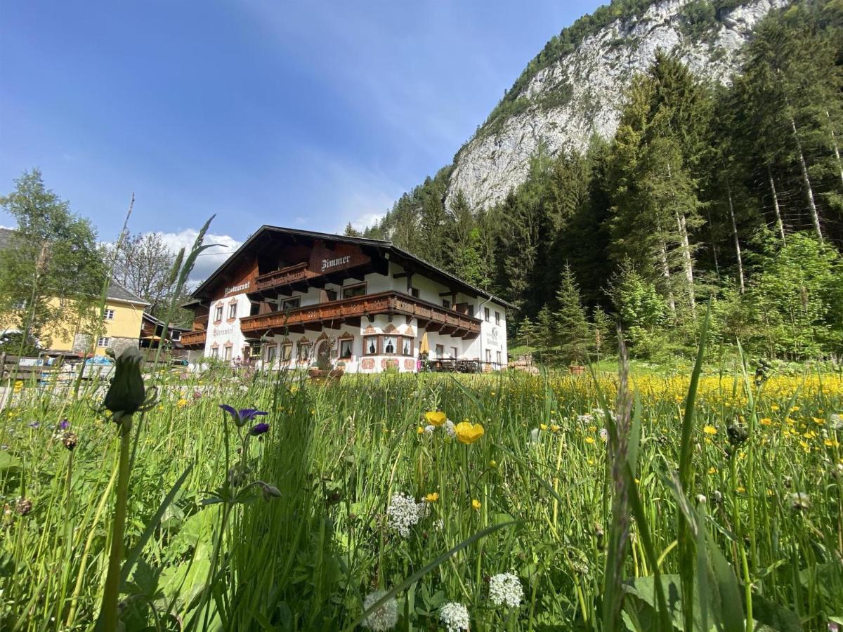 Apartpension Barenwirt Leutasch Exteriör bild