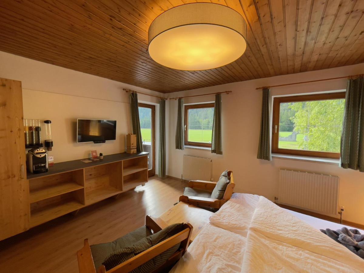 Apartpension Barenwirt Leutasch Exteriör bild