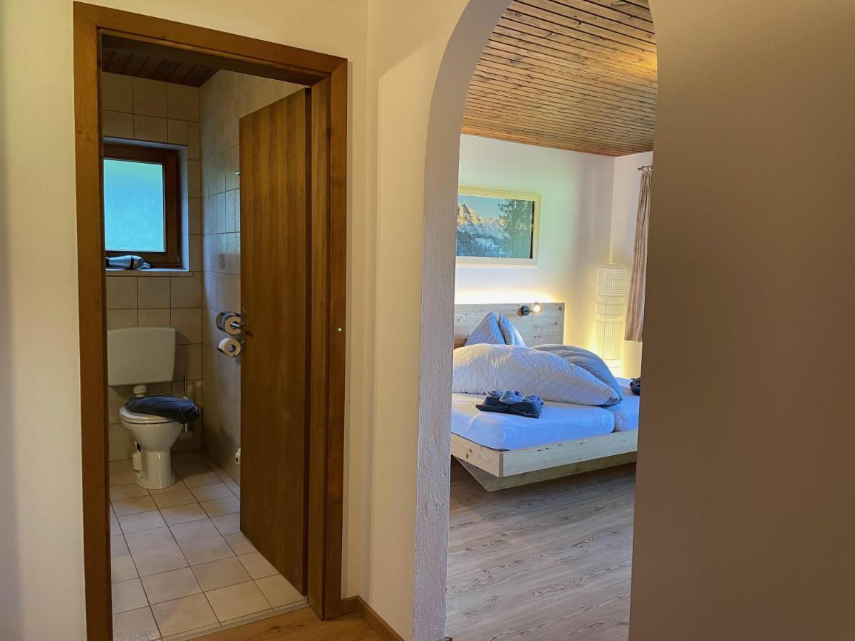 Apartpension Barenwirt Leutasch Exteriör bild
